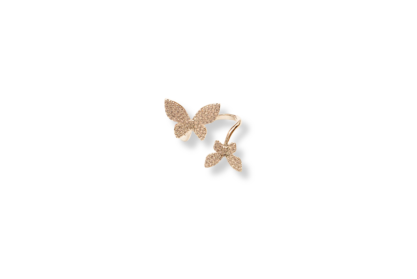 Twin Butterfly Ring