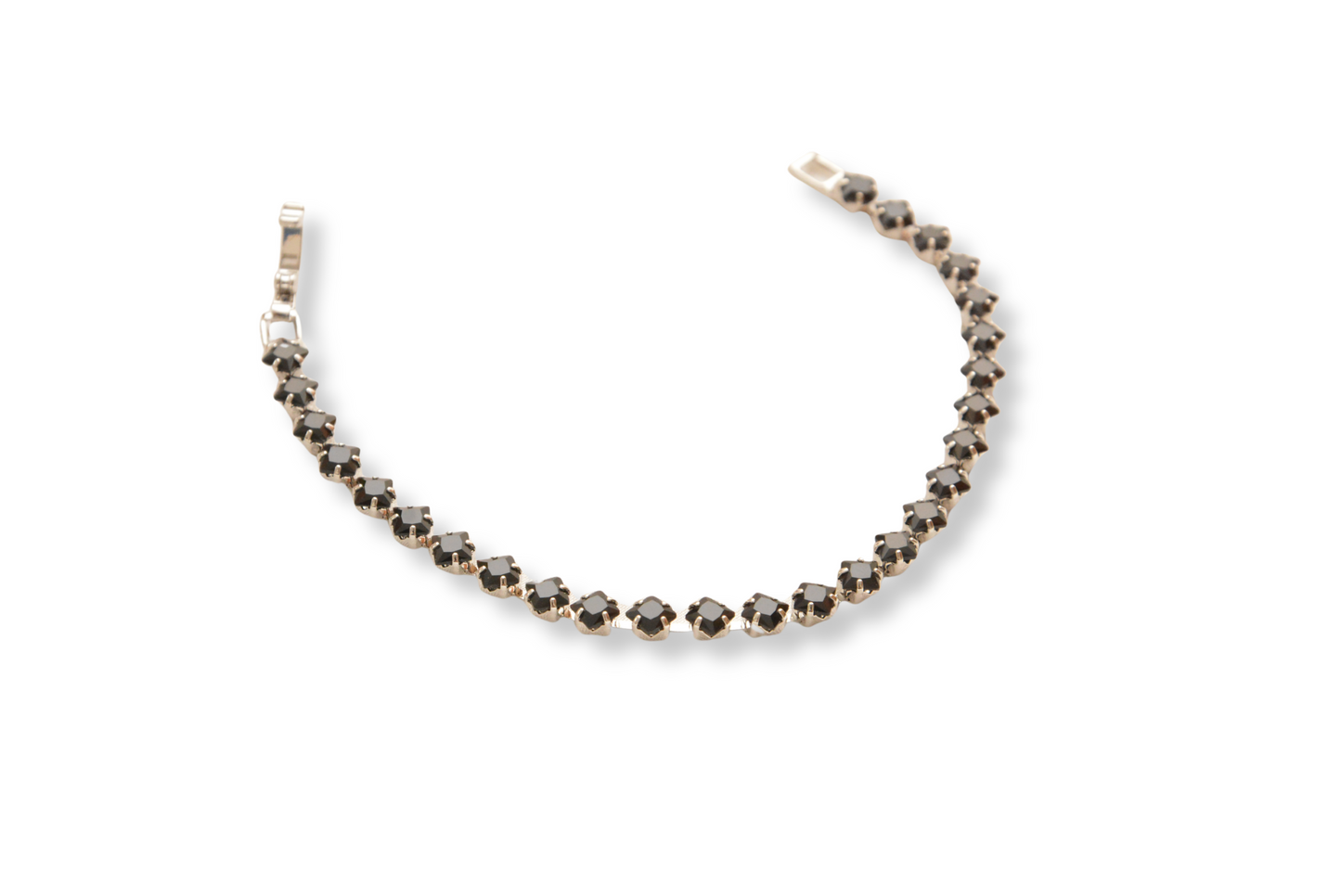 Black Zirconia Tennis Bracelet