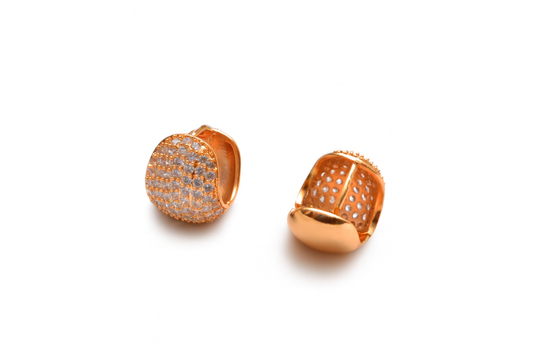 Ziora Zirconia Clip Ear Studs