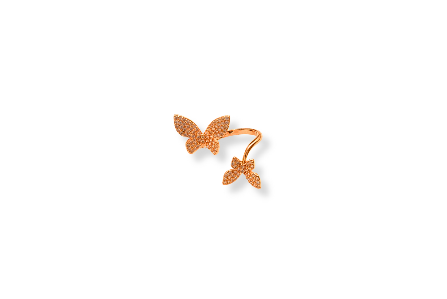 Twin Butterfly Ring