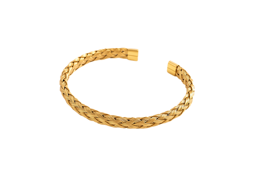 Stainless Steel Twisted Bracelet