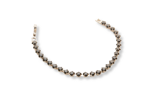 Black Zirconia Tennis Bracelet