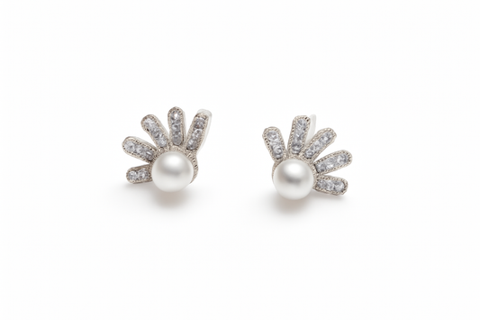Alluring Pearl Studs