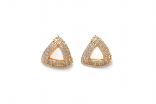Triangle Stud Earrings