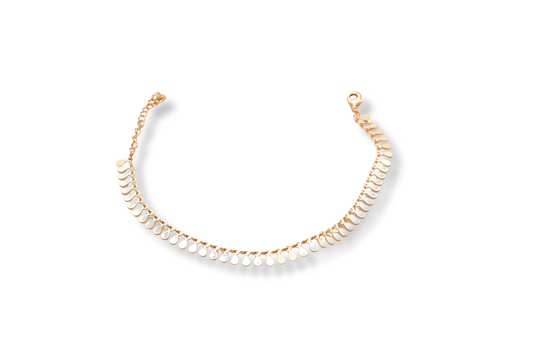 Golden Shimmering Anklet