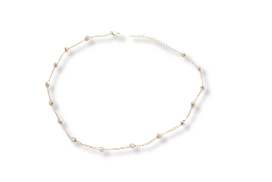 Dazzling Zirconia Anklet
