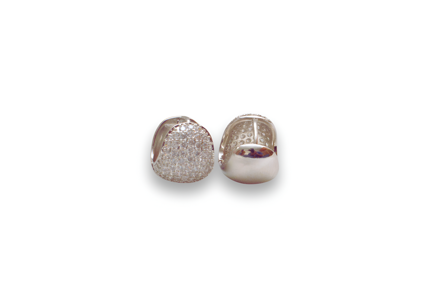 Ziora Zirconia Clip Ear Studs