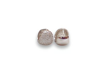 Ziora Zirconia Clip Ear Studs
