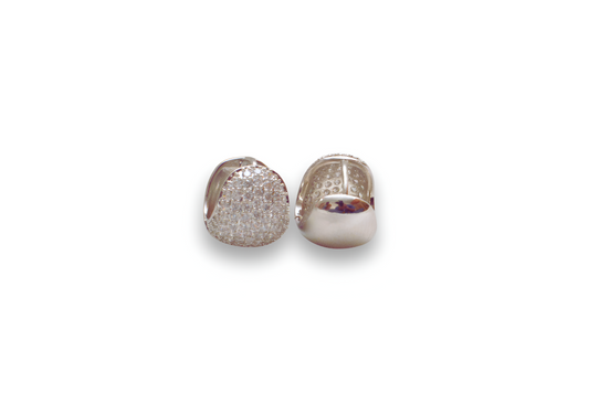 Ziora Zirconia Clip Ear Studs