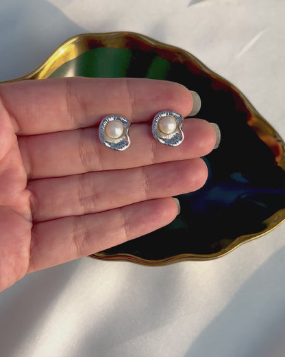 Pearl Embedded Studs