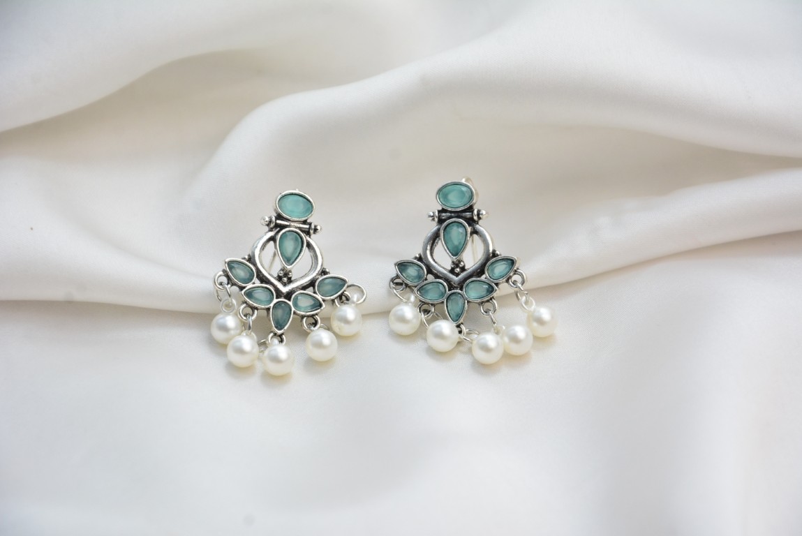 meena ethnic mint earrings 690 (medium)